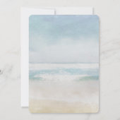 Sparen de Datum van de Kalender van de Beach Starf Kaart (Achterkant)