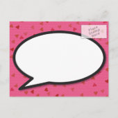 Sparen de Datum van de Kunst van de Pop van het Bo Uitnodiging Briefkaart (Achterkant)