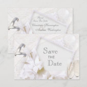 Sparen de Datum van de Rings van de Weddenschappen Save The Date (Voorkant / Achterkant)
