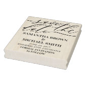 Sparen de datum van de trouwuitnodiging rubberstempel (Stempel)