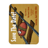 Sparen de Datum van de Vreemde Aankondiging Magneet (Verticaal)