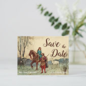 Sparen de Datum van de Wuwdag  Fairy Tale Briefkaart (Staand voorkant)