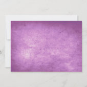 Sparen de Datum van Halloween Wedding met Spinnen Save The Date (Achterkant)