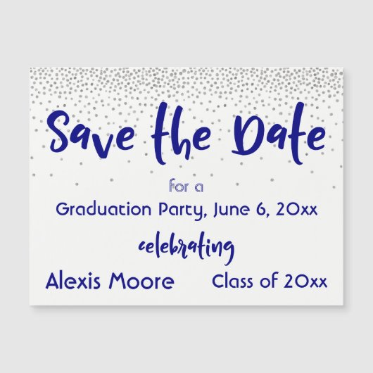 Sparen de Datum van het Afstuderen van de Datum Ma (Voorkant)