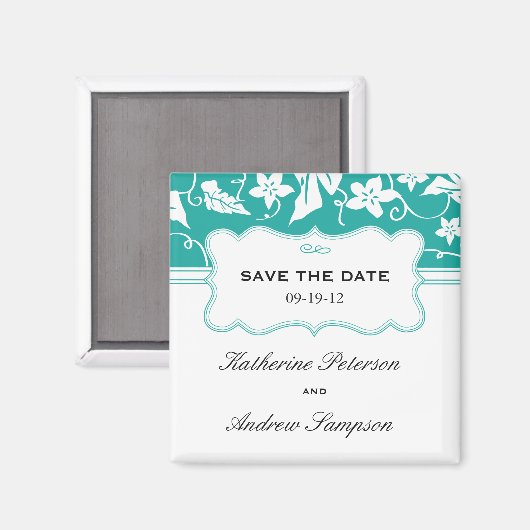 Sparen de Datum van het Bieden Magnet (Voorkant / Achterkant)