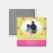 Sparen de Datum van het Bieden Magnet (Voorkant / Achterkant)