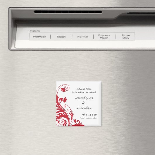 Sparen de Datum van het Bieden Magnet (Insitu (Vaatwasser))