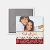 Sparen de Datum van het Bieden Magnet (Voorkant / Achterkant)