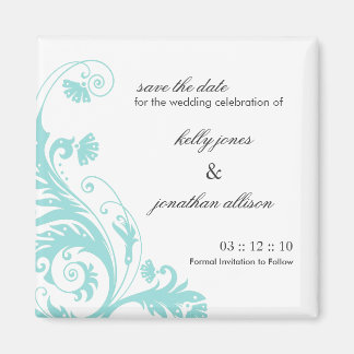 Sparen de Datum van het Bieden Magnet