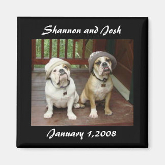 Sparen de Datum van het Bieden Magnet