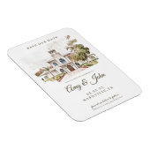 Sparen de Datum van het Bieden Magnet Magneet (Rechterzijde)