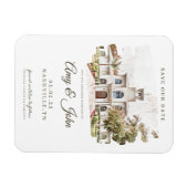 Sparen de Datum van het Bieden Magnet Magneet (Horizontaal)