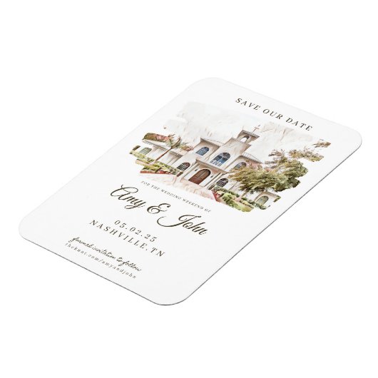 Sparen de Datum van het Bieden Magnet Magneet (Linkerzijde)