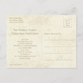 Sparen de Datum van het Briefkaart van de Kerst va (Achterkant)