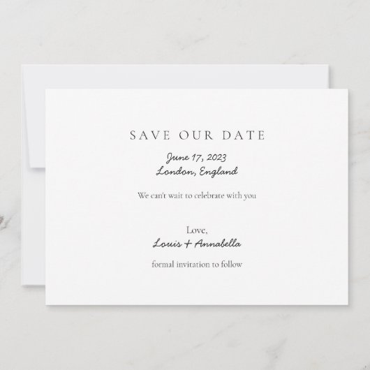 Sparen de Datum van het Goud van de Kalender Juni Kaart (Achterkant)