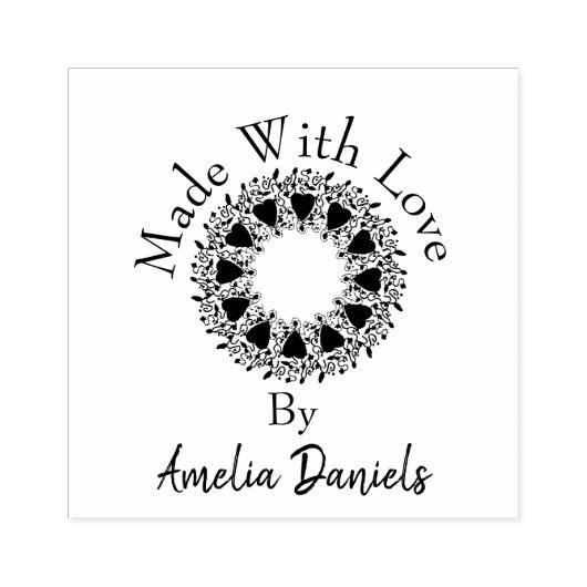 Sparen de Datum van het Hart van het Liefje Rubberstempel (Afrduk)