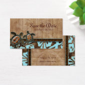 Sparen de Datum van het Visitekaartje Blauw (Bureau)