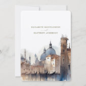 Sparen de Datum Venetië Italië Basilica della Salu Kaart (Achterkant)