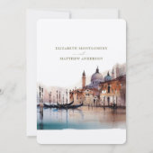 Sparen de Datum Venice Italy Basilica della Salute Kaart (Achterkant)