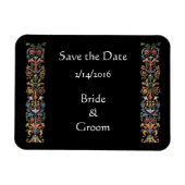 Sparen de Datum verlichte Kunstmagneet Magneet (Horizontaal)