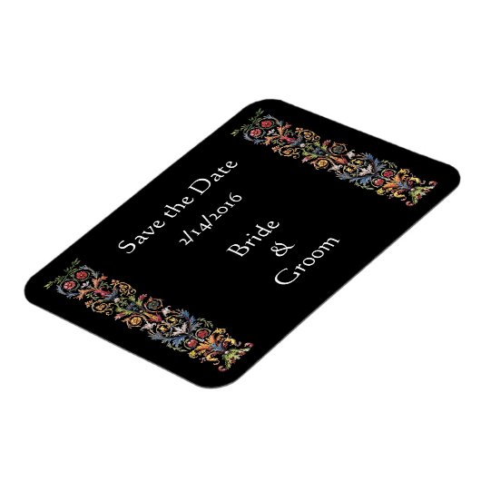 Sparen de Datum verlichte Kunstmagneet Magneet (Linkerzijde)