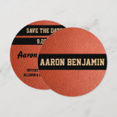 Sparen de Datum voor het Collectie van Hoops Save The Date (Voorkant / Achterkant)
