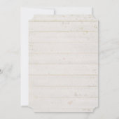 Sparen de Datum waarop Cactus Succulent Wooden Des Save The Date (Achterkant)