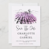 Sparen de Datum Winery Wedding Save The Date (Voorkant)