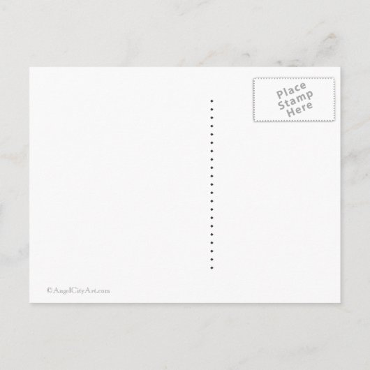 Sparen de Datum Witte Briefkaart van de Dot van de (Achterkant)