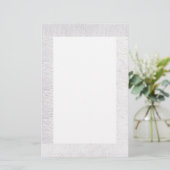Sparen de Datum/Witte Lace Briefpapier (Staand voorkant)