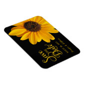 Sparen de Datum, Zonnebloem Magneet (Rechterzijde)