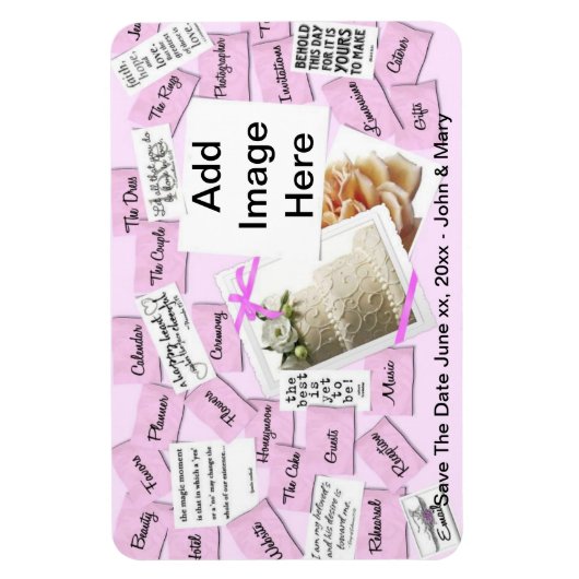 Sparen de DatumBieden Magnet Magneet (Verticaal)