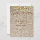 Sparen de datumHerfst van de Schot van de DRUKTE Kaart (Voorkant)