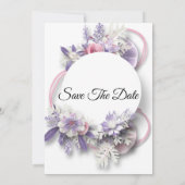 Sparen de datummagneet, Gepersonaliseerd sparen de Save The Date (Achterkant)