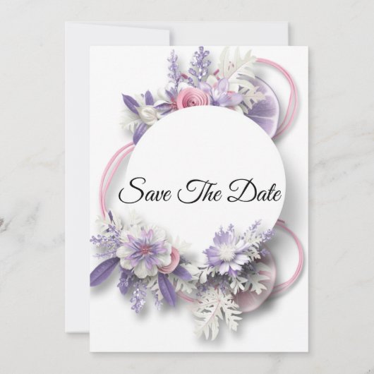 Sparen de datummagneet, Gepersonaliseerd sparen de Save The Date (Achterkant)