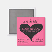 sparen de datummagneet magneet (Voorkant / Achterkant)