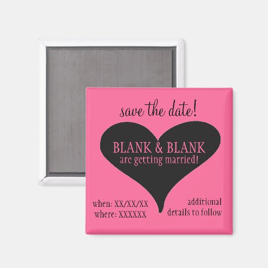 sparen de datummagneet magneet (Voorkant / Achterkant)