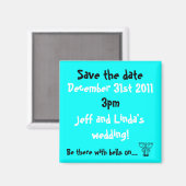 Sparen de datummagneet magneet (Voorkant / Achterkant)