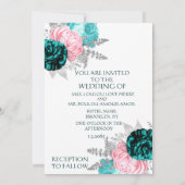 Sparen de datumuitnodiging kaart (Achterkant)