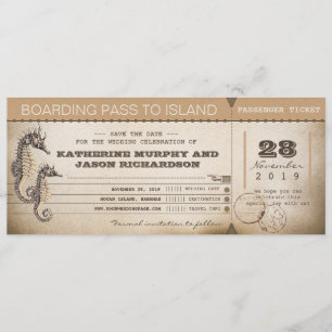 sparen de datumuitnodiging tot het instappen kaart