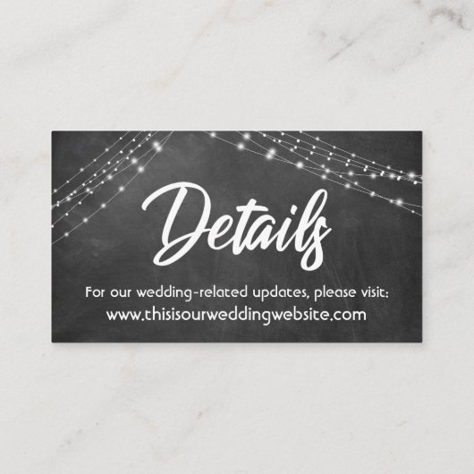 Sparen de de Details van de Weddenschap van de Dat Visitekaartje (Achterkant)