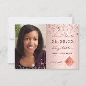 Sparen de de graduatiepartij van de Datum bloedige Save The Date (Voorkant)