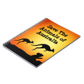 Sparen de Dieren van Australië Notitieboek (Linkerzijde)