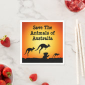 Sparen de Dieren van Australië Servet (Insitu)