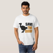 Sparen de Dodo Bird! T-shirt (Voorkant volledig)