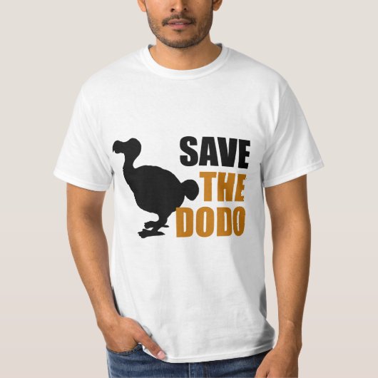 Sparen de Dodo Bird! T-shirt (Voorkant)
