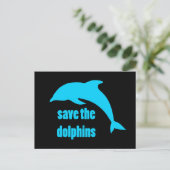 Sparen de Dolfijnen Briefkaart (Staand voorkant)