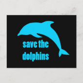 Sparen de Dolfijnen Briefkaart (Voorkant)