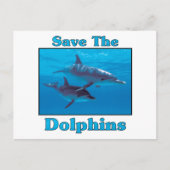 Sparen de Dolfijnen Briefkaart (Voorkant)