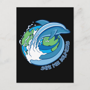 Sparen de Dolfijnen Briefkaart